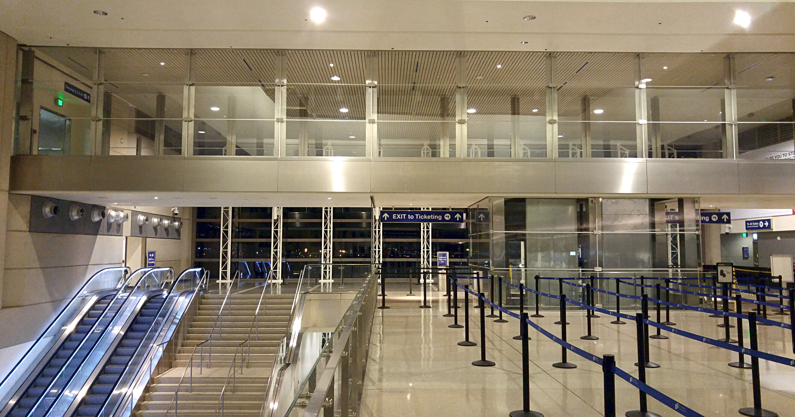 LAX Tom Bradley International Terminal Woodbridge Glass Werner Systems